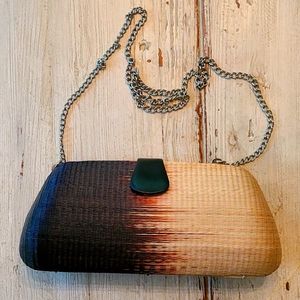 Straw Clutch Handbag